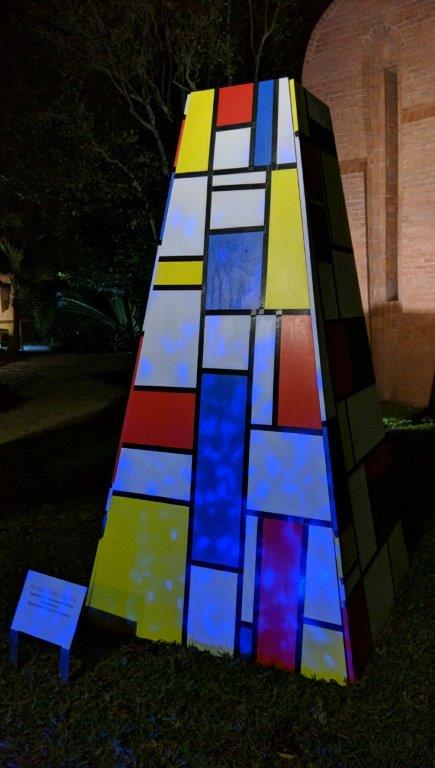 Mondrian-style De Stilj Tree