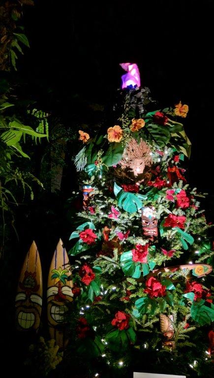 Torch topped Polynesian Tree