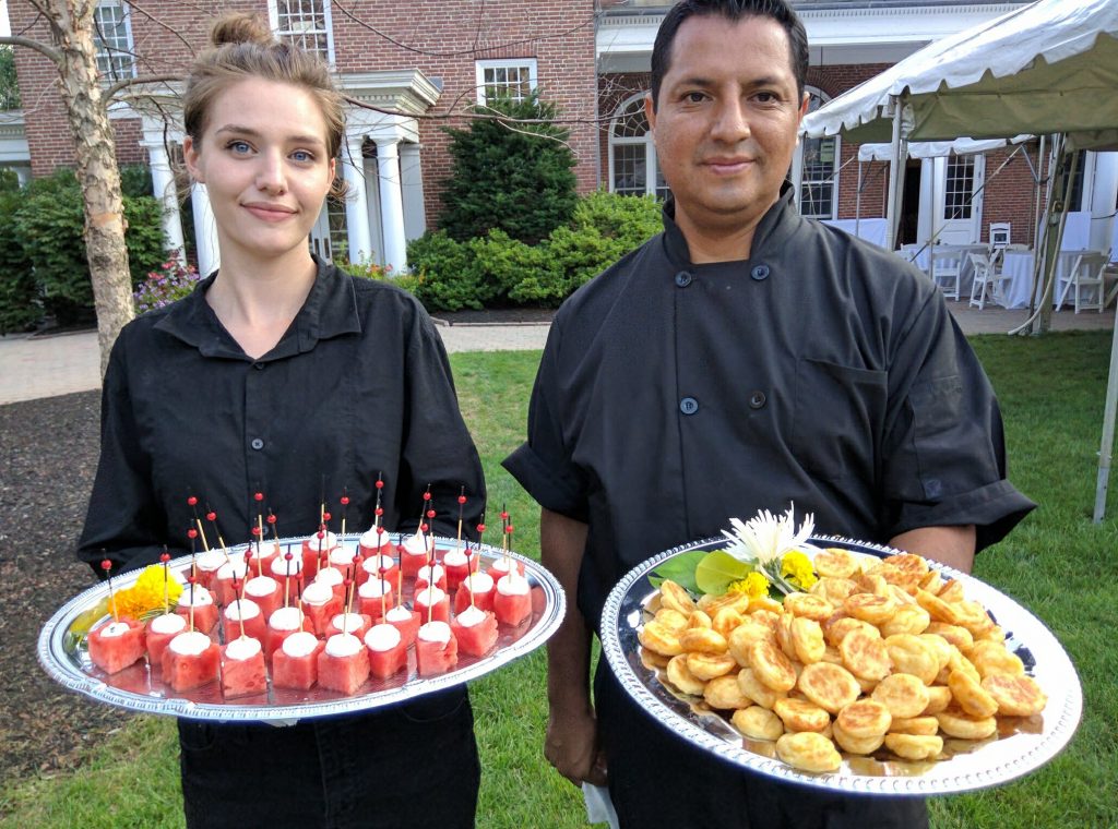 The Kent School chef prepared inventive, delicious snacks and meals